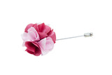 Karen Pink Flower Lapel Pin (S/S 2015)