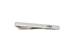 Howard Matthews Co. Huracan Chrome Silver Tie Clip