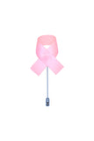 Breast Cancer Awareness Pink Ribbon Lapel Pin