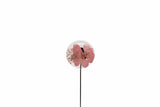 Angie (Clear Resin) Flower Lapel Pin (S/S 2016)