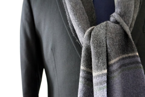 Ralph LaFrentz 100% Cashmere Scarf by Howard Matthews Co. (F/W 2015 Collection)
